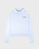 Sporty & Rich Poloskjorte Serif Logo Embroidered Light Blue L