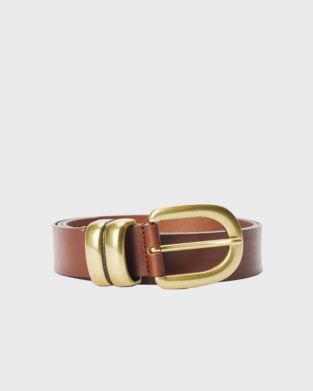 By Malene Birger Belt Zoira Dark brown ONESIZE