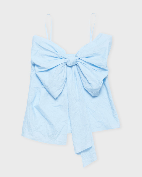 Blus Bow Strap  Ljusblå 1