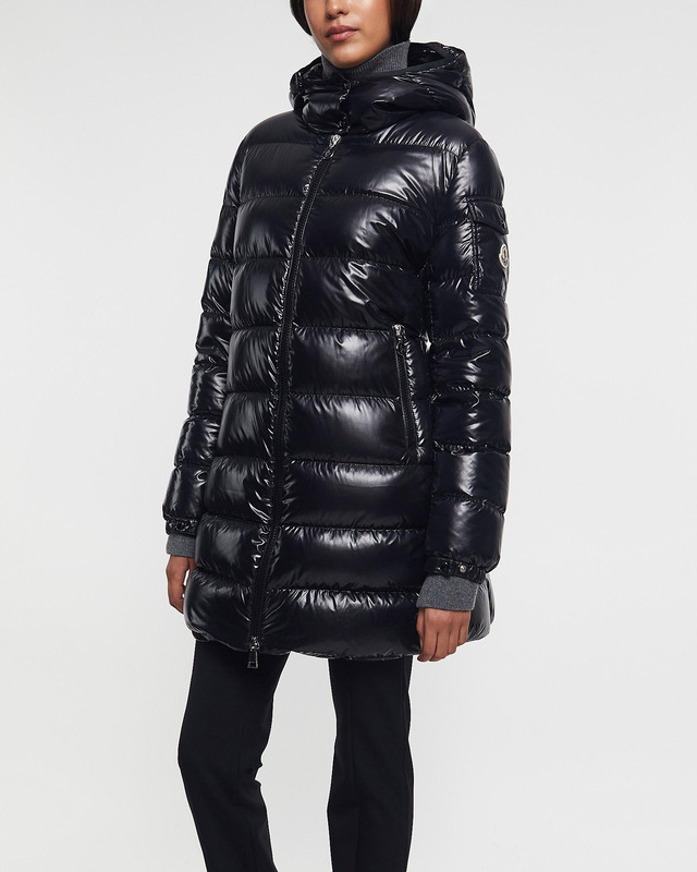 Moncler Jacket Courcelles Long Black MONCLER 1 (S)