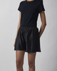 Almada Shorts Bim Satin Black M