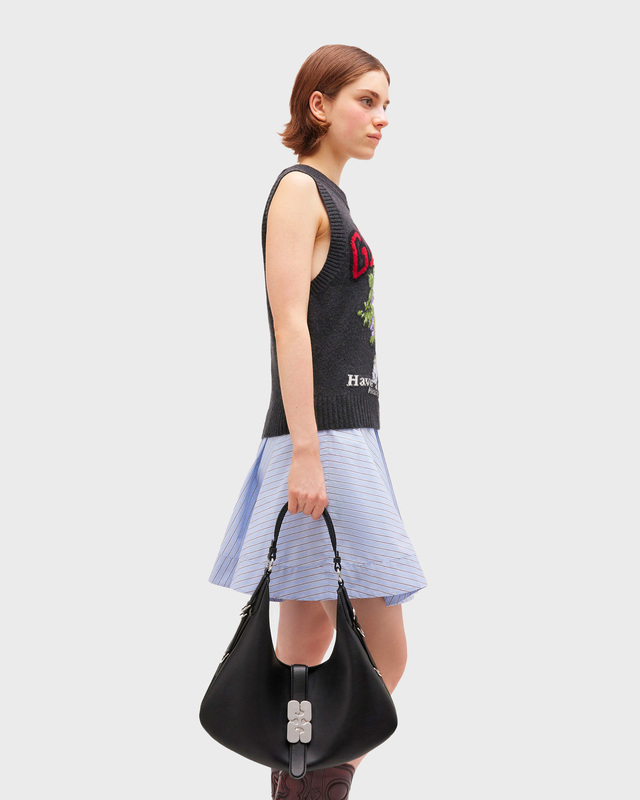 Ganni Bag Kat Small  Black ONESIZE