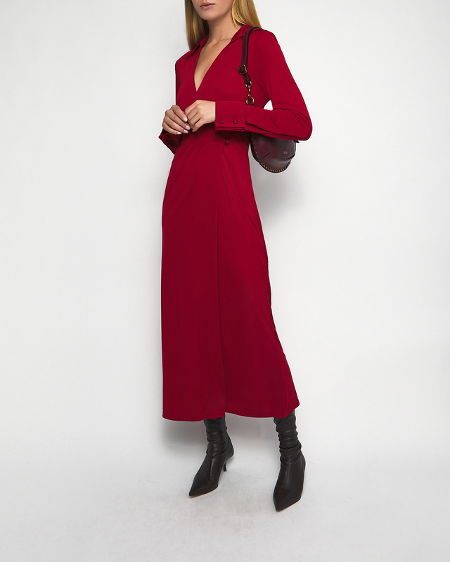 Wakakuu Icons Klänning Marais Wrap Röd XS