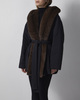 Wakakuu Icons Jacka Keen Padded Faux Fur Svart L