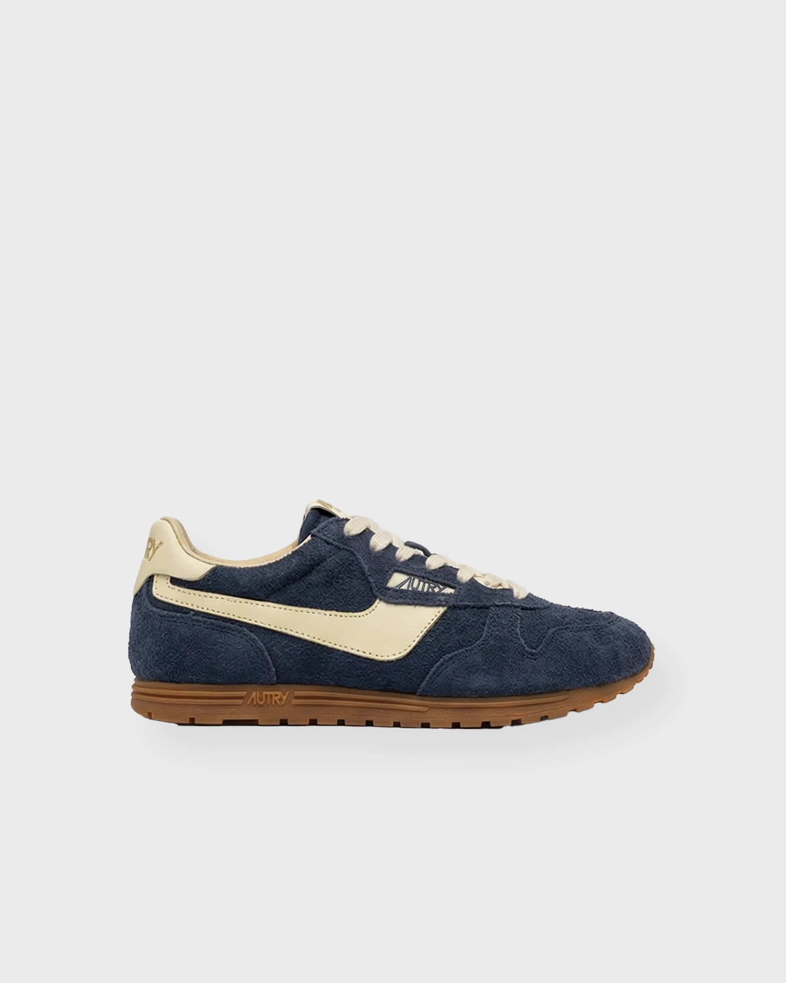 Autry Women's Navy Windspin Low Wom Suede Eur 36