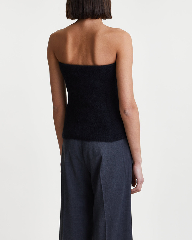 Dagmar Top Knitted Tube Black S