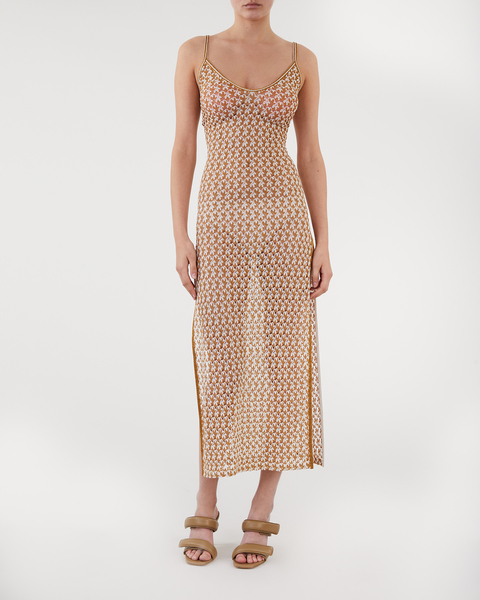 Longe cover up Vit/guld 1
