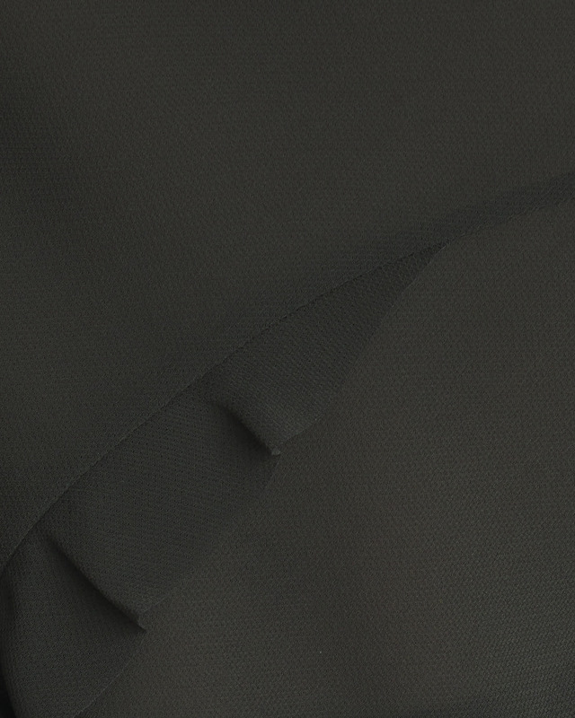 Acne Studios Blouse Ruffle Drape Top Antracite grå 38