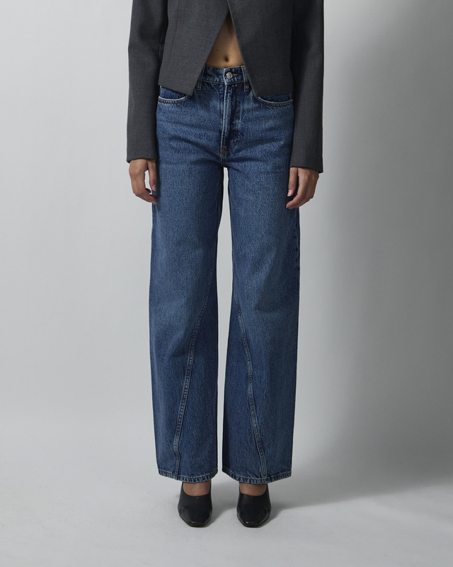 ANINE BING Jeans Brie Cabana Blue 28