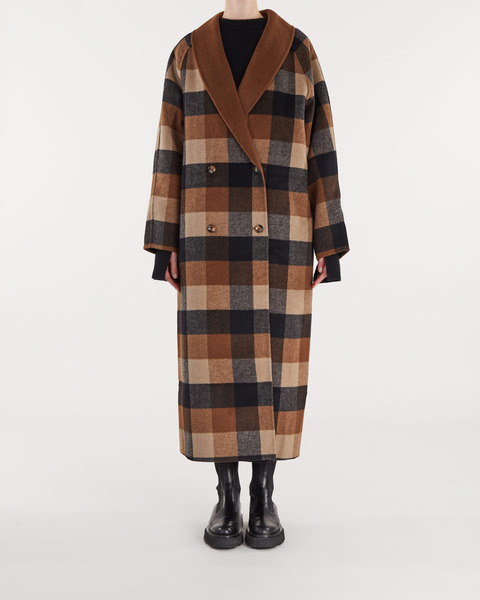 Coat Andrea Wool  Brown 1