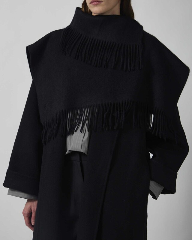 By Malene Birger Scarf Turtla Svart ONESIZE