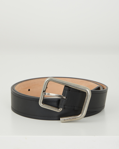 Leather Belt Black 1
