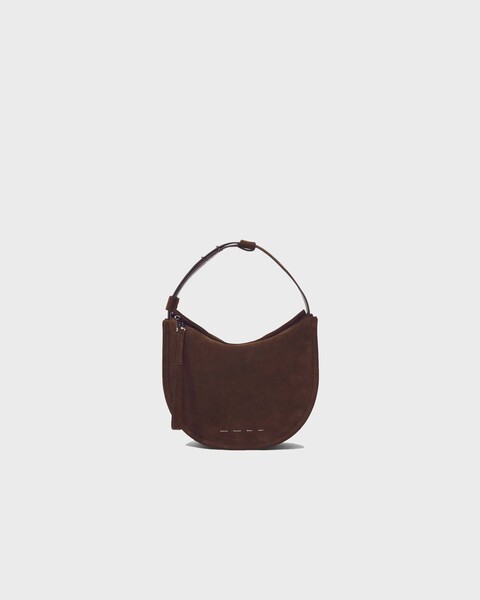 Bag Baxter Medium Suede Chocolate ONESIZE 1