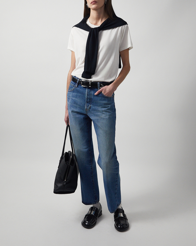 Éterne T-shirt short sleeve boyfriend Ivory L