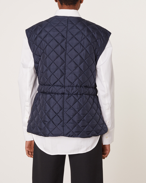 Vest  Recycled Ripstop Quilt Sky captain 2