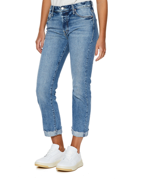 Jeans The Scrapper Cuff Ankle Fray Denim 1