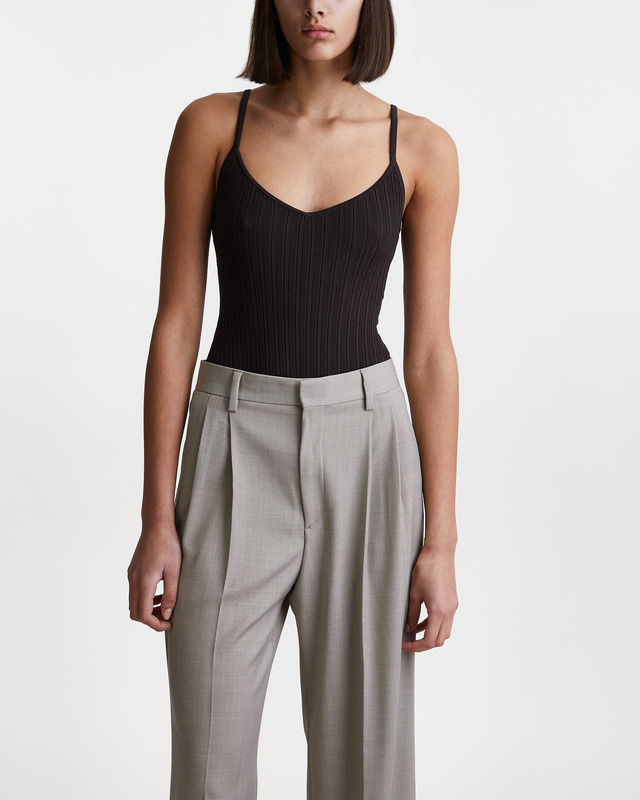 Filippa K Topp Tank Body Mörkbrun L