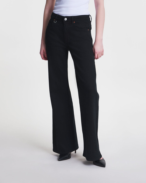 Jeans Eva Wide Noir Black 1
