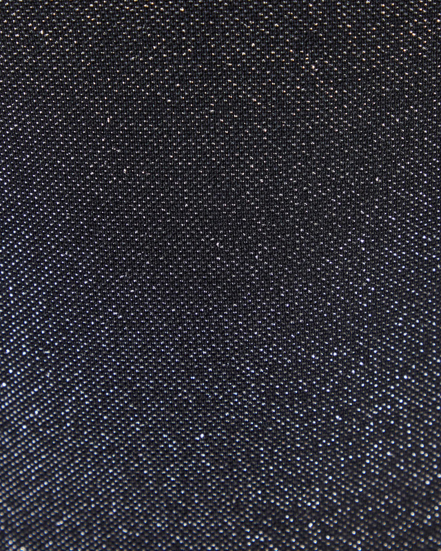Rotate Dress MEtallic Jesery Svart 42
