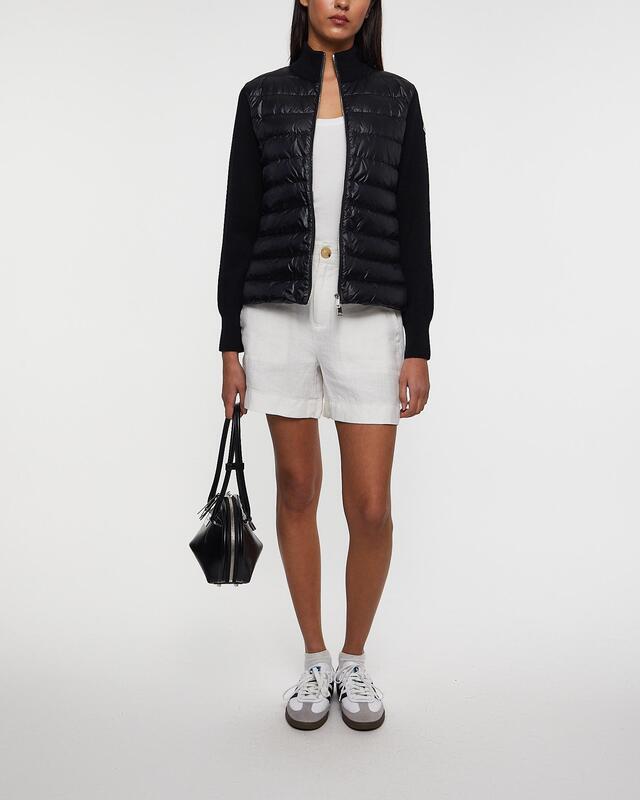 Moncler Kofta Padded Wool Zip-Up Svart XL