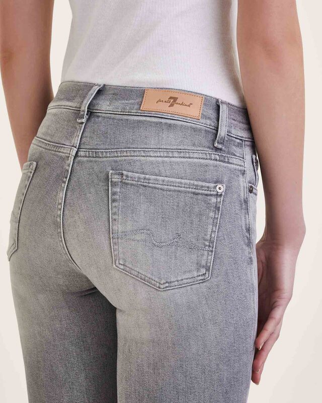 7 For All Mankind Jeans Roxanne Ankle Lux Vintage Moonlit Grå 27