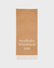 Acne Studios Scarf Logo Jacquard Wool Camel ONESIZE
