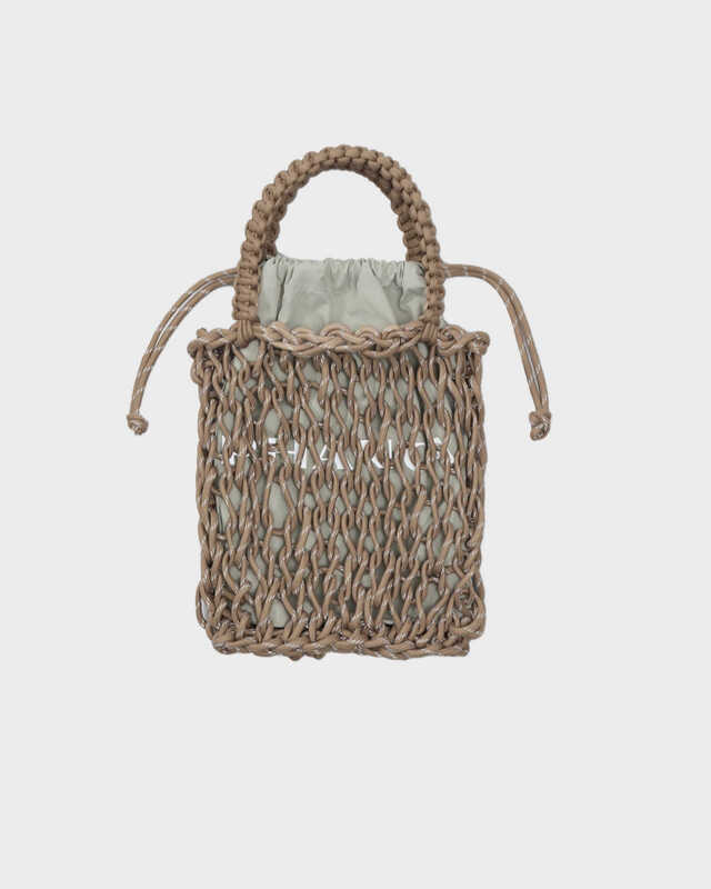 Phanta Bag JUMBO MESH BAG SMALL Camel ONESIZE