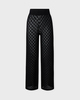 Malina Byxor Alissa Knitted  Svart M
