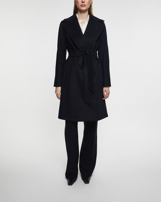 Max Mara Studio Kappa Dravenna Svart IT 38 (EUR 32)