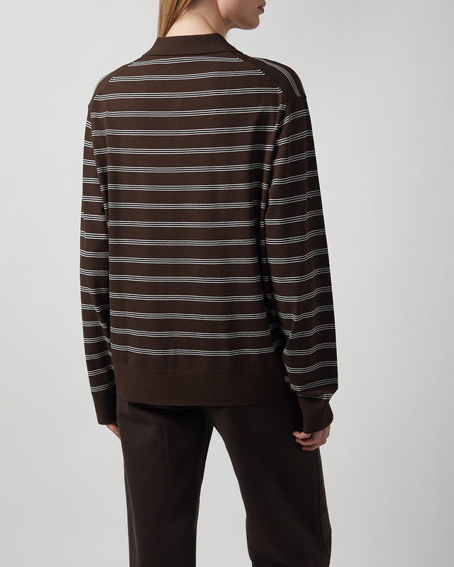 The Garment Tröja Madison Polo Beige/brun UK 12 (EUR 40)