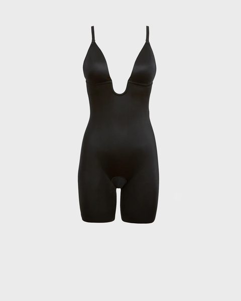Bodysuit 10157R Plunge Svart 1