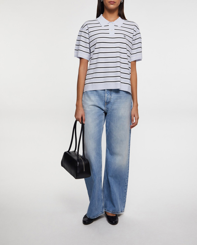 The Garment Top Polo Madison Tennis Print UK 12 (EUR 40)