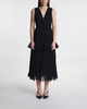 Self-Portrait Klänning Chiffon Tier Midi Svart UK 12 (EUR 40)
