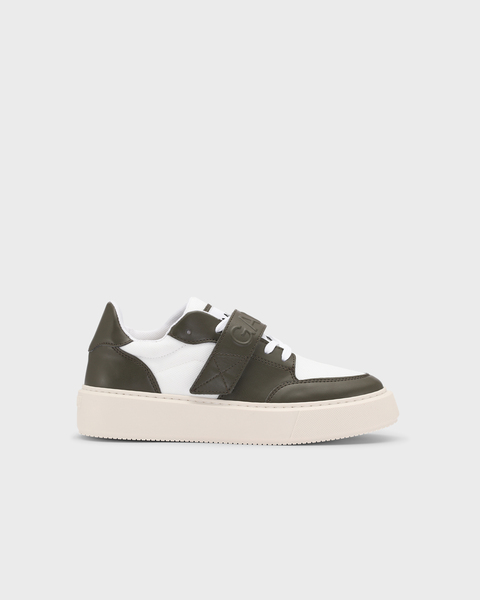 Sneakers Sporty Mix Cupsole Low Top Green 1