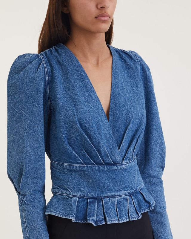 IRO Topp Silja Denim 40