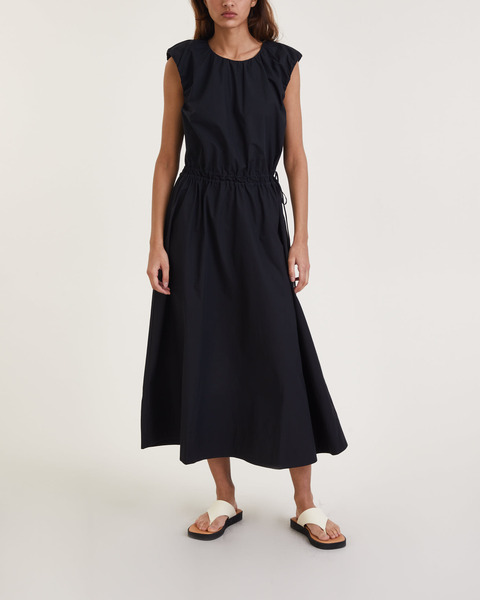 Klänning Cotton Poplin Svart 2