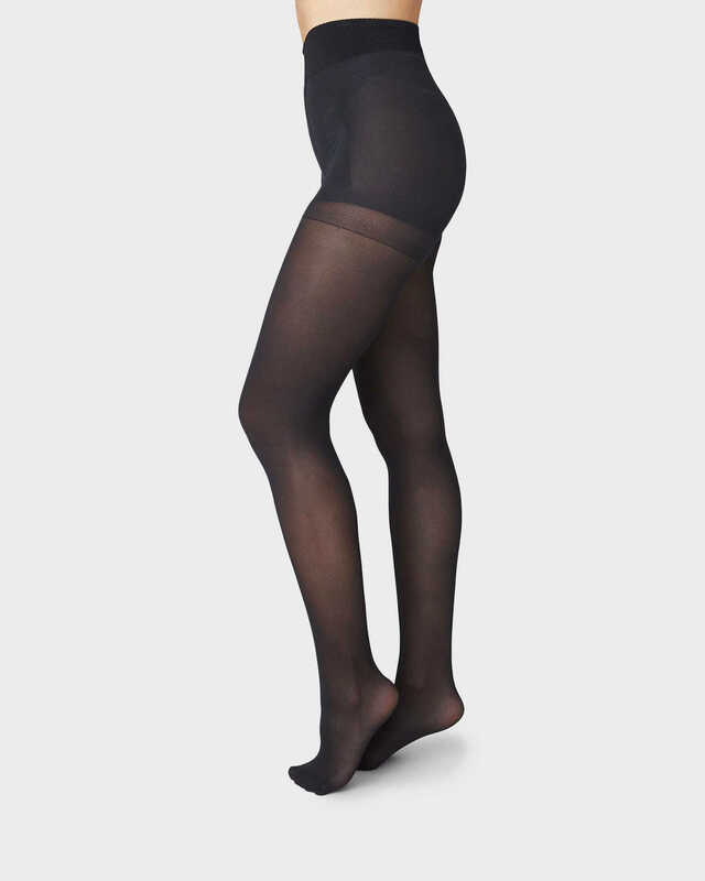 Swedish Stockings Anna Control Top Strumpbyxor Svart XL