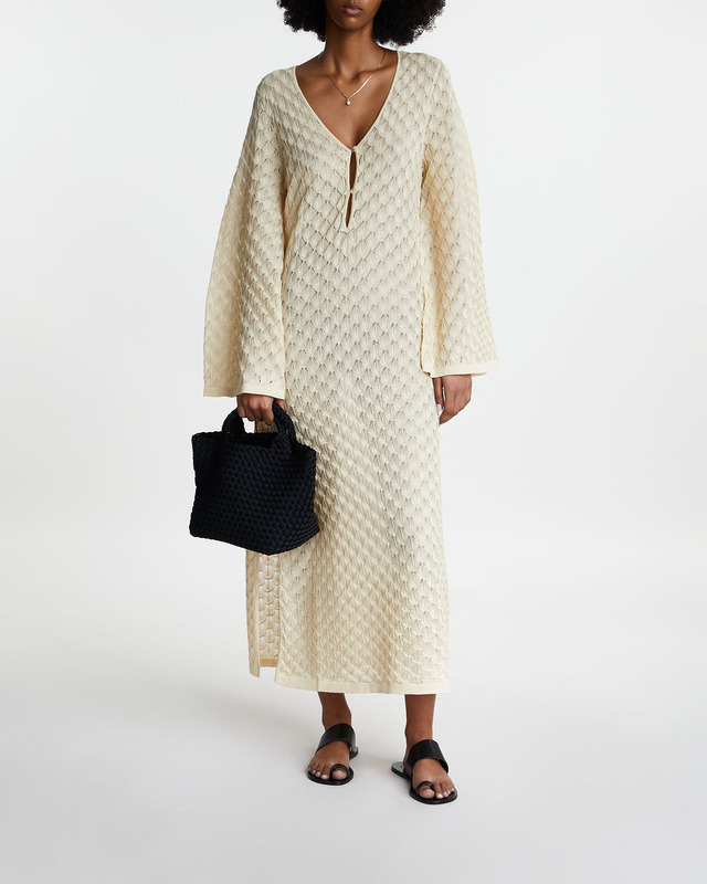 Malina Dress Sylvie Fitted Knitted Vanilla S