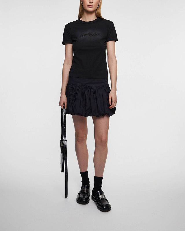 Acne Studios T-Shirt Logo Fitted Faded black S