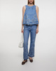 Ganni Top Broderie Anglaise Denim Ljusblå 40