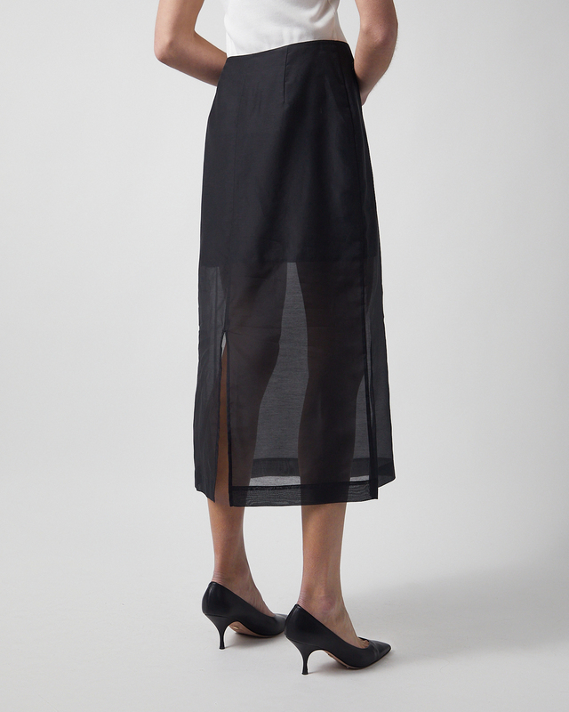 By Malene Birger Skjørt Esta Soft Organza Black 42