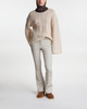 By Malene Birger Sweater Cierra Cable Knit Oyster XL