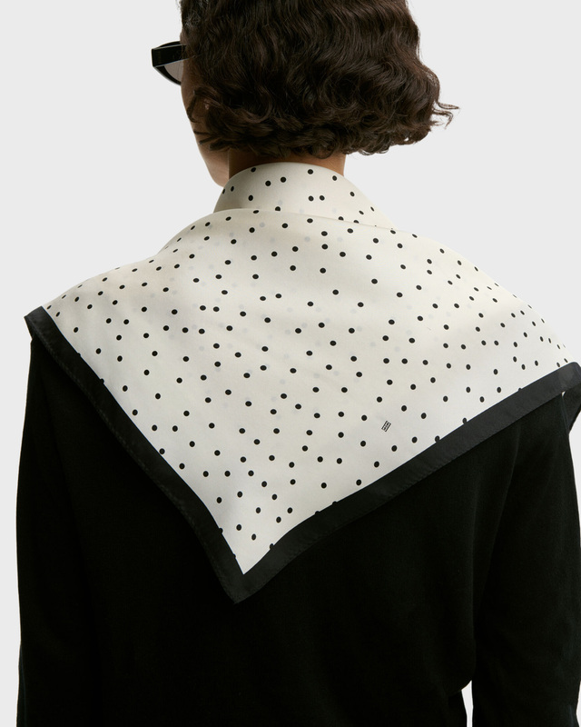 By Malene Birger Scarf Poula Svart ONESIZE