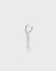 MARIA BLACK Earring Peblinge Royal Huggie Silver ONESIZE