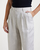 Dagmar Trousers Wide Suit Oatmeal 42
