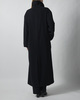 Dagmar Frakke Wool Robe Black 34
