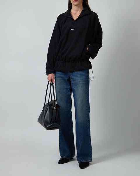 Jacka Fleece Half Zip Black 2