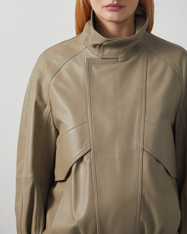 Nour Hammour Jacka Ariste Grå XS