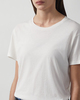Éterne T-shirt short sleeve boyfriend Ivory L