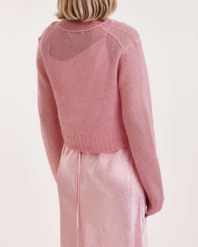 Acne Studios Sweater Mohair  Rosa M